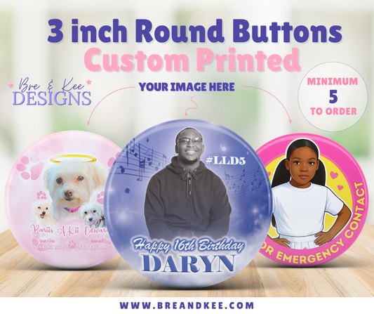 3INCH BUTTONS image 0